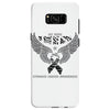 my hero is now my angel stomach cancer awreness Samsung Galaxy S8 Case