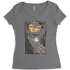 burton's scream Women's Triblend Scoop T-shirt