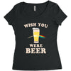 Wish You Were Beer Women's Triblend Scoop T-shirt