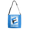 second amendment rated e for everyone Adjustable Strap Totes
