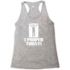 novelty funny humor tee graphic Racerback Tank