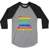shoot eat sleep repeat gun 3/4 Sleeve Shirt