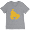 king gorilla V-Neck Tee
