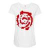 lets play a game Maternity Scoop Neck T-shirt