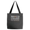 proud autism husband Tote Bags