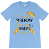 i'm not a widow i'm a wife to a husband with wings T-Shirt