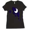 my little pony brony princess luna cutie mark Ladies Fitted T-Shirt