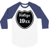vintage 3/4 Sleeve Shirt