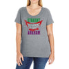straight outta arkham Ladies Curvy T-Shirt