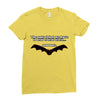 fear bats Ladies Fitted T-Shirt