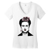 frida kahlo Women's V-Neck T-Shirt