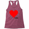 Besties Heart Family Matching Racerback Tank