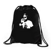 ryan dunn rip jackass Drawstring Bags