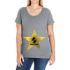 Hollywood Walk of Fame Baby Edition Ladies Curvy T-Shirt