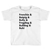 frenchies united Toddler T-shirt