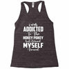 i was addicted to the hokey pokey Racerback Tank