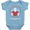 swansons bacon gym Baby Bodysuit