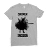 fortnite sniper inside Ladies Fitted T-Shirt