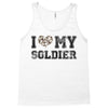 i love my soldier hunter camouflage Tank Top