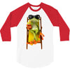 frog funny cocktail 3/4 Sleeve Shirt