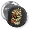 death flower Pin-back button