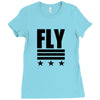 fly stars Ladies Fitted T-Shirt