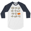 fisheye lens 3/4 Sleeve Shirt