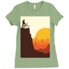 break on the mountain Ladies Fitted T-Shirt