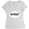 got boar Women's Triblend Scoop T-shirt