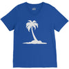 palm tree V-Neck Tee