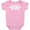 my beard doesn't have an off switch Baby Onesie