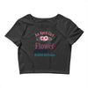 An April Girl Like AFlowers Crop Top