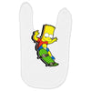 skater bart Baby Bibs