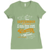 I'm a september woman I was born with my heart Ladies Fitted T-Shirt