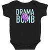 drama bomb Baby Bodysuit