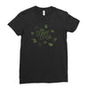 the scary door Ladies Fitted T-Shirt