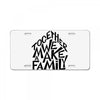 together we make a family License Plate