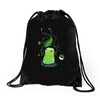 leaf storm Drawstring Bags