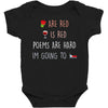 are red is red Baby Bodysuit