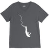bungeejumping bungeespringen fun sport hobby freizeit extremsport V-Neck Tee