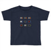 WE DON'T BELIEVE WHAT'S ON TV Toddler T-shirt