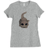 cute cat Ladies Fitted T-Shirt