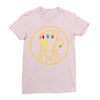 thanos gauntlet 3 Ladies Fitted T-Shirt