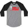 ammo expensive no warning shot funny nra rifle pistol shoot shooting t 3/4 Sleeve Shirt