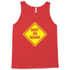 baby on board bumper sticker decal safety cute funny Tank Top