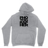 photographer camera photography modern text photos scrapbook geek t sh Unisex Hoodie