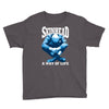 skinhead a way of life blue ideal birthday gift present. Youth Tee