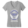 I Own It Forever The Title Police Officer Women's V-Neck T-Shirt