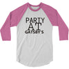 party at gatsby's 3/4 Sleeve Shirt