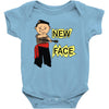 new face Baby Onesie